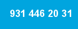 931 446 20 31